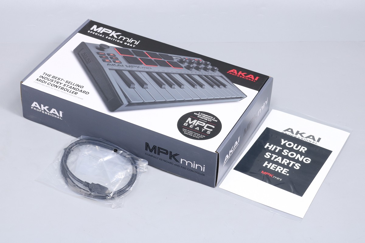 AKAI アカイ / MPK mini Special Edition Grey 【展示品特価】 25鍵USB