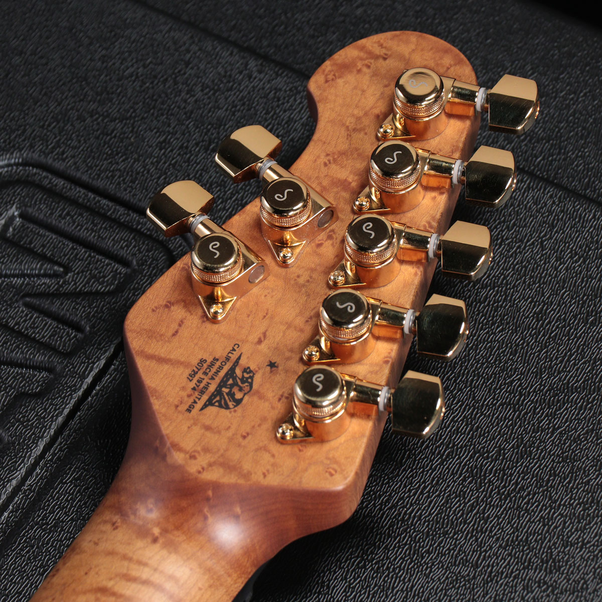 Music Man / Jason Richardson 7-string Cutlass Rorschach Red
