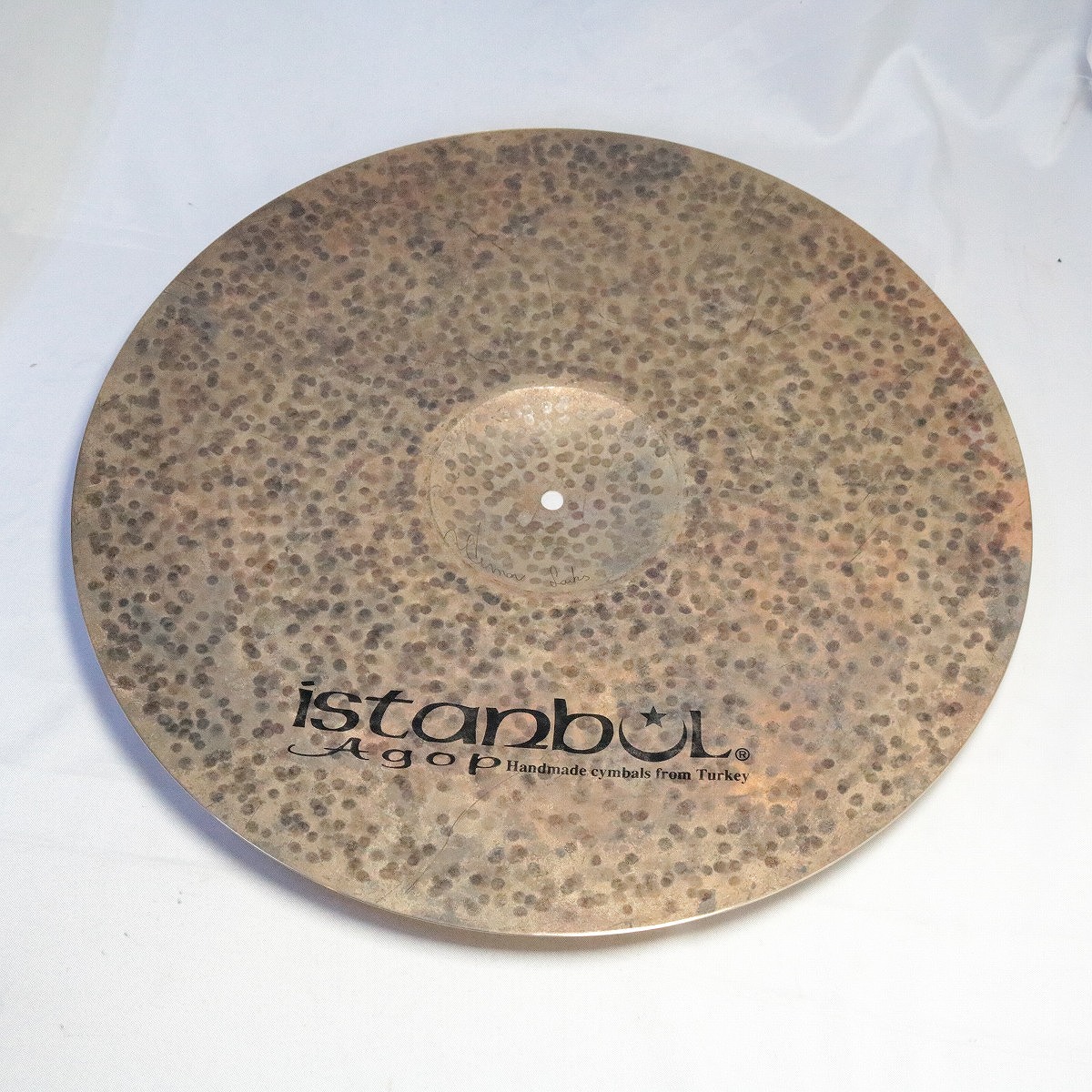 ヒビ割れあり。Istanbul TURK RIDE 20\"イスタンブール　ライド トルコツアー選定品]ISTANBUL AGOP CUSTOM Series Turk 20
