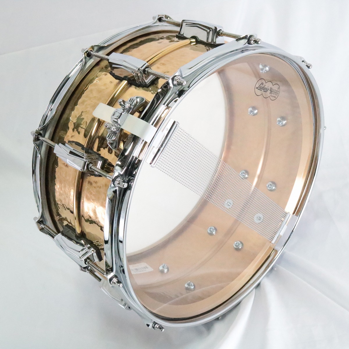 Ludwig ラディック スネアドラム ブロンズシェル ハンマード 14