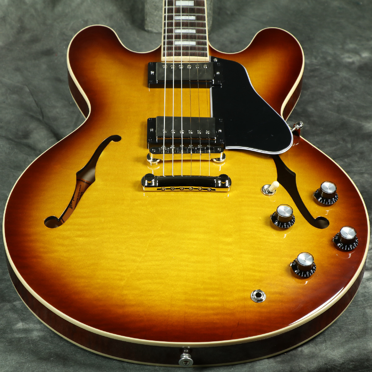 Gibson USA / ES-335 Figured Iced Tea 【3.61kg/2022年製！】 [S/N  210220043]《ギグケースプレゼント！/+2308111836005》 | イシバシ楽器