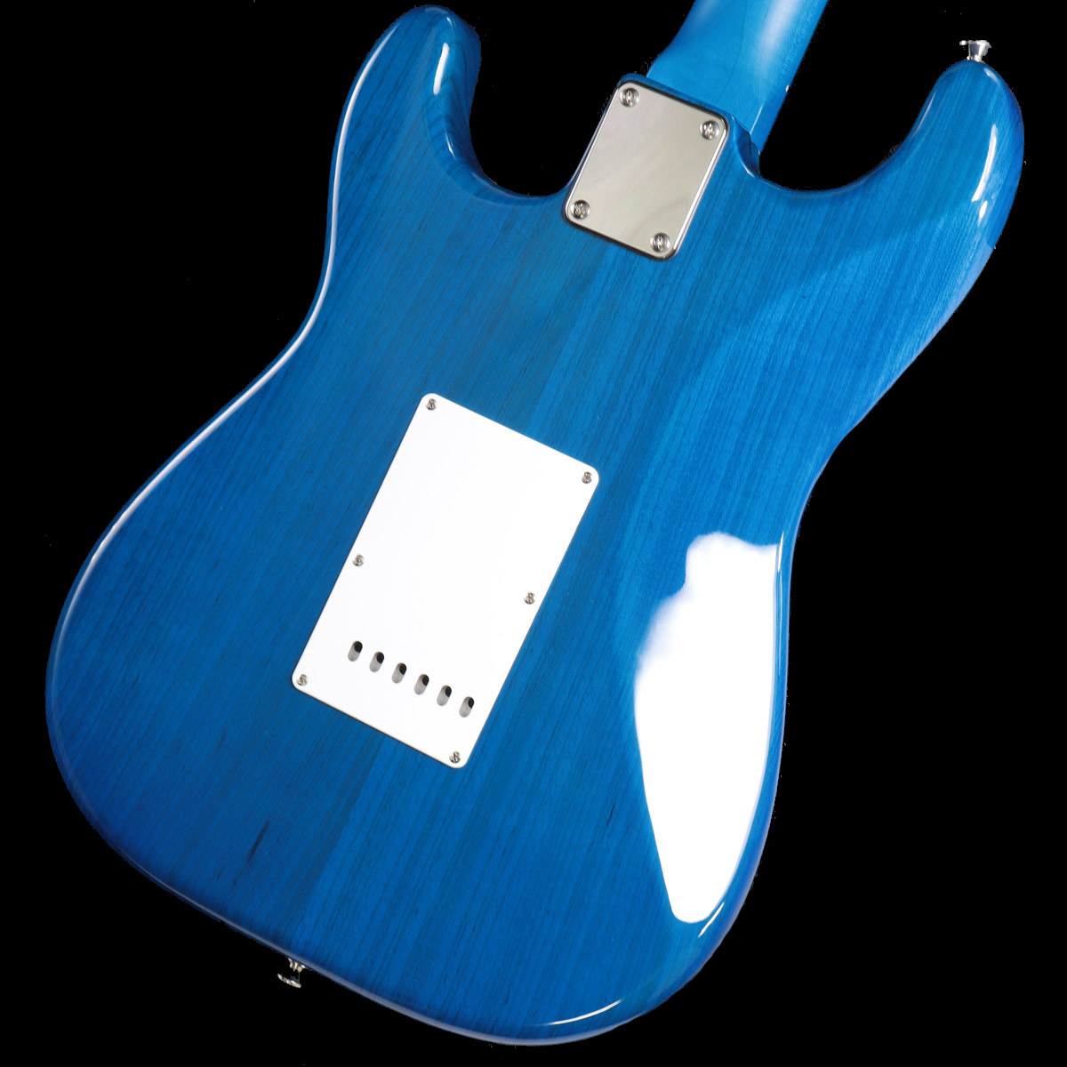 Moon / Custom Order ST-C SSH All Sapphire Blue Ash Maple [S/N  58315][3.6kg]【池袋店】