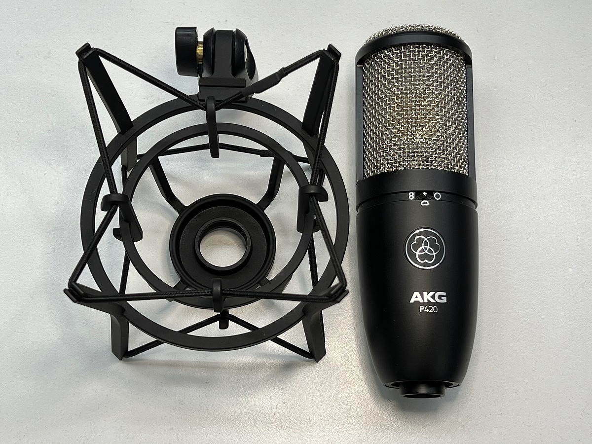 AKG P420 Project Studio Line コンデンサーマイクロフォン - 楽器