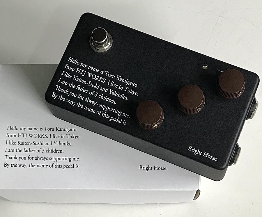 HTJ-WORKS / Bright Horse Over Drive Black&White | イシバシ楽器