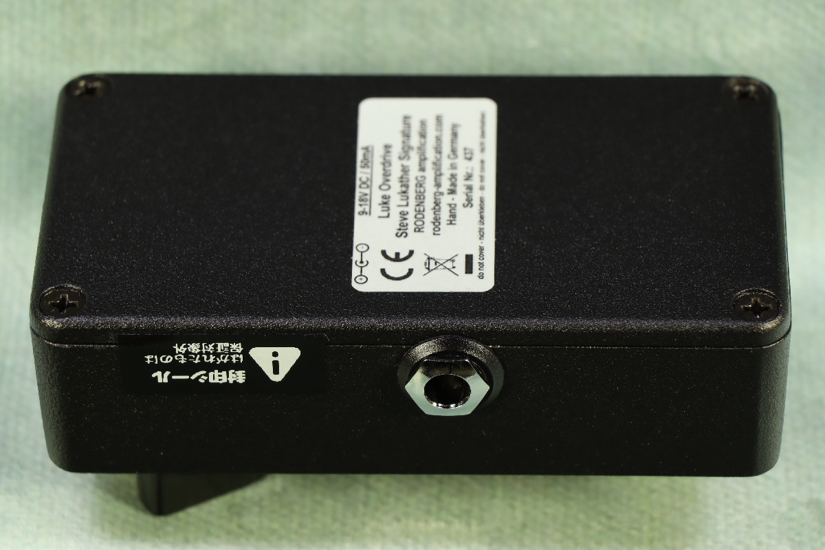 Rodenberg overdrive steve lukather完動品　美品 Amazon | RODENBERG/SL-OD Steve Lukather Signature Overdrive