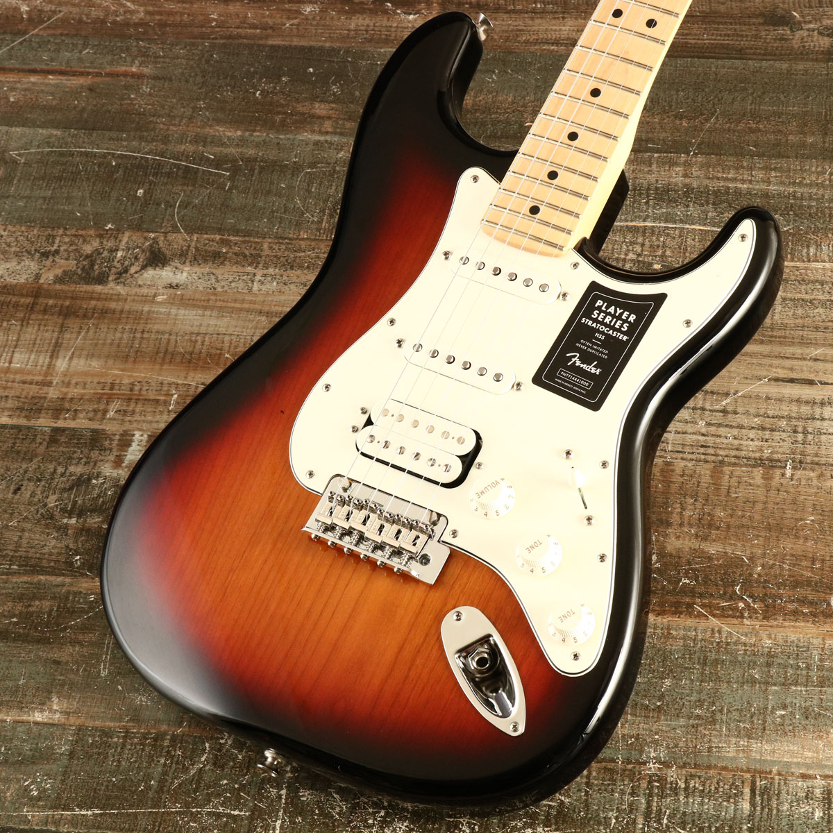 Fender / Player Series Stratocaster HSS 3 Color Sunburst Maple【傷