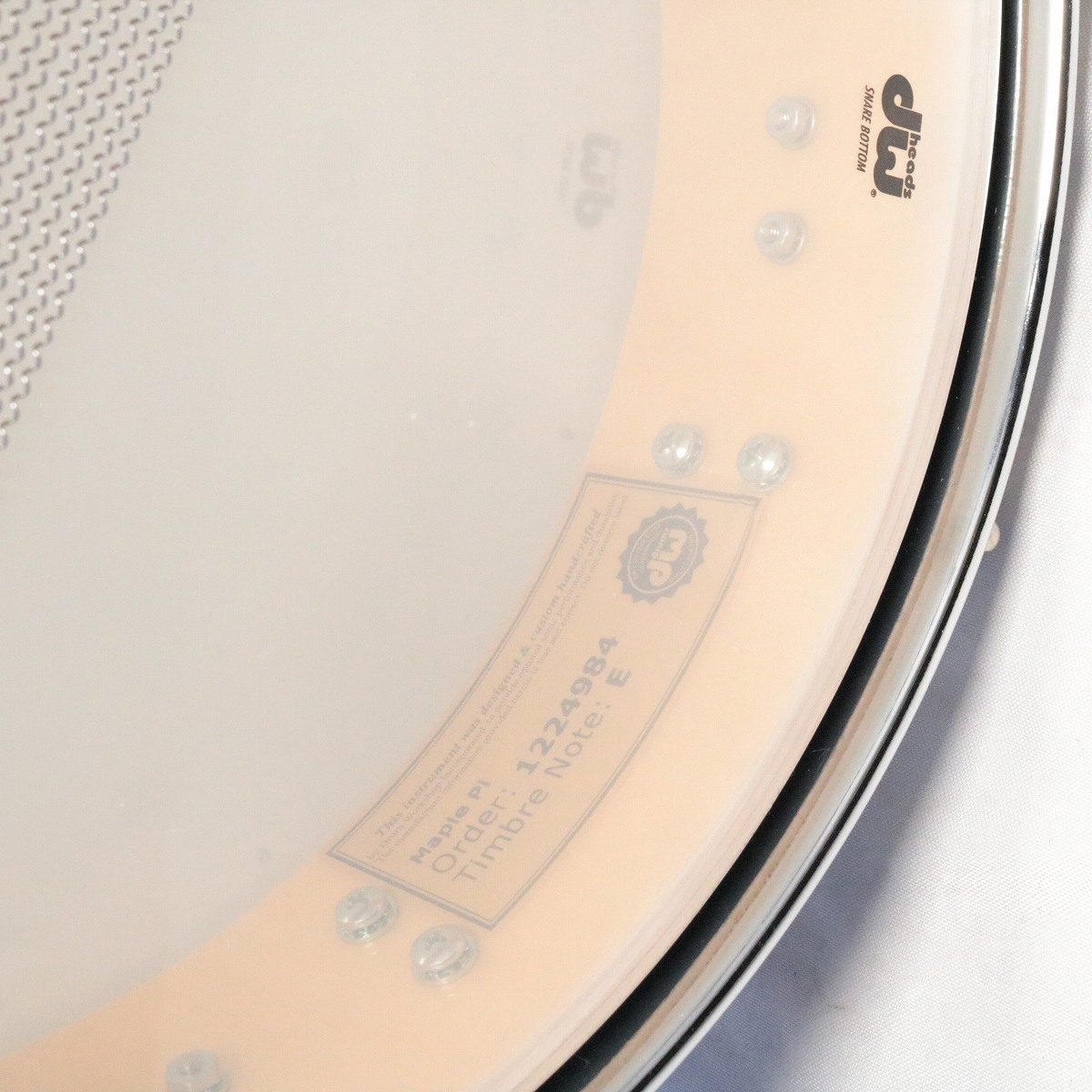 DW / DW-CL1431SD/SO-EBO/C Collectors Pure Maple Pi 14x3.14 DW / DW-CL1431SD/SO-EBO/C Collectors Pure Maple Pi 14x3.14