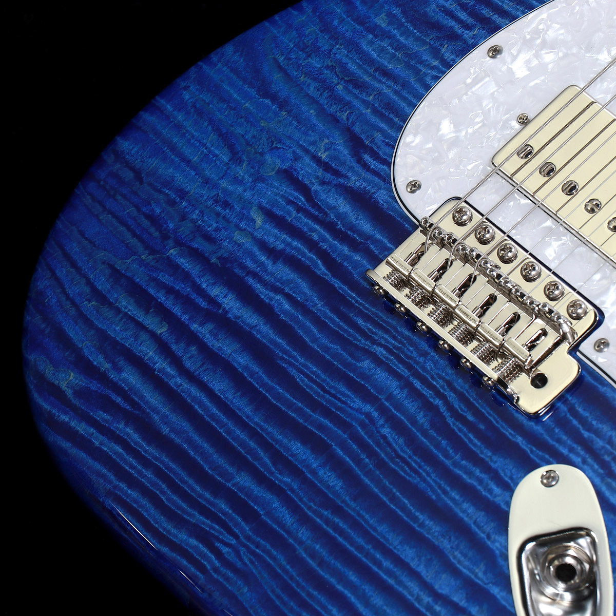 FREEDOM / ST Pepper SSH Flame Maple Top 瑠璃 Ruri Trans Blue