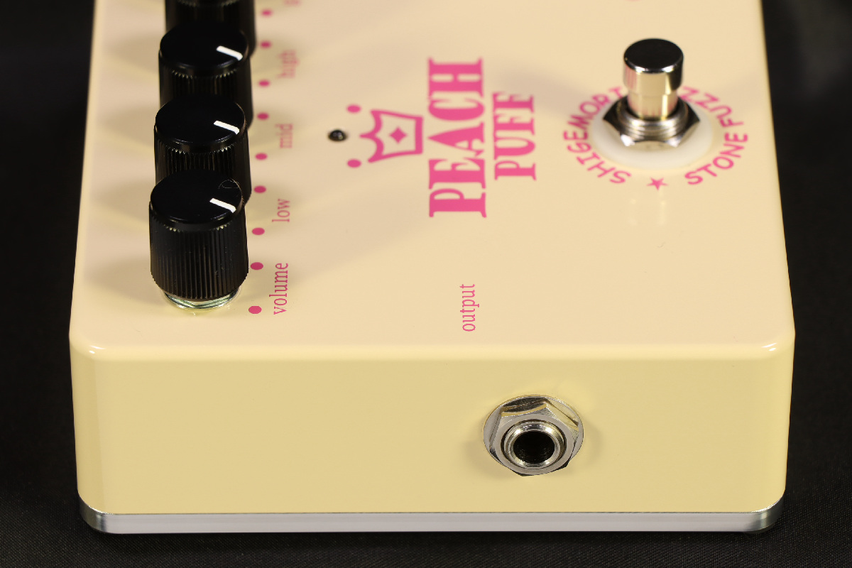 美品 SHIGEMORI STONE FUZZ PEACH PUFF Shigemori / PEACH PUFF ファズ シゲモリ | イシバシ楽器