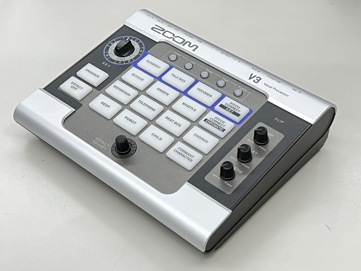 Zoom V3 マイクミキサーセット ライバー、VTuberにも最適！七色の声を作り出す、ボーカル専用