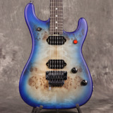 EVH / 5150 Series Deluxe Poplar Burl Ebony Fingerboard Aqua Burst 3.68kg[S/N EVH2202681]