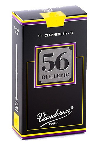 ルピック 56 B♭用クラリネットリード 3番 2箱 Vandoren / ルピック56 B♭クラリネット用リード #3 1/2+ 10枚入