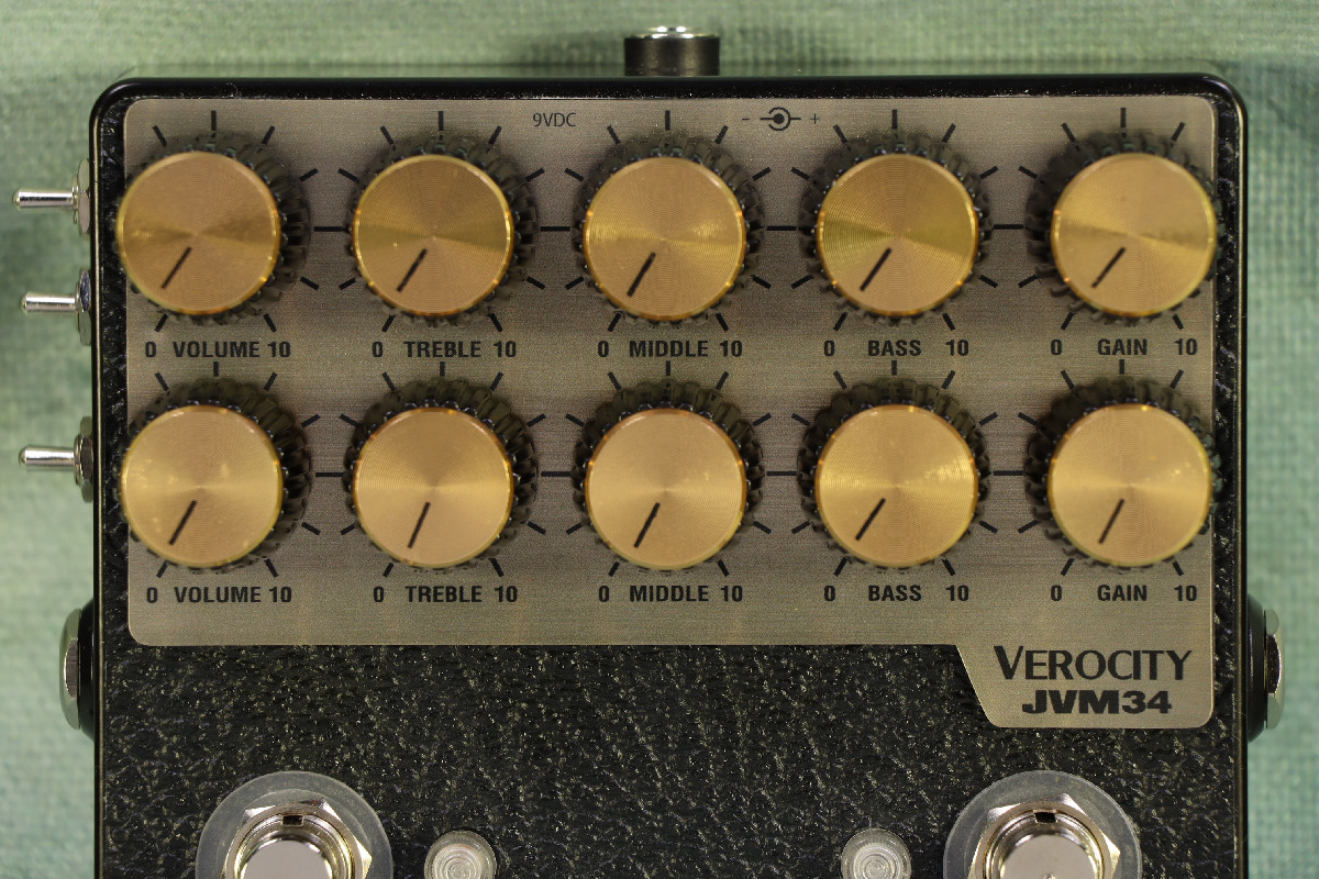Verocity Effects Pedals / JVM34 マーシャル ハイゲイン