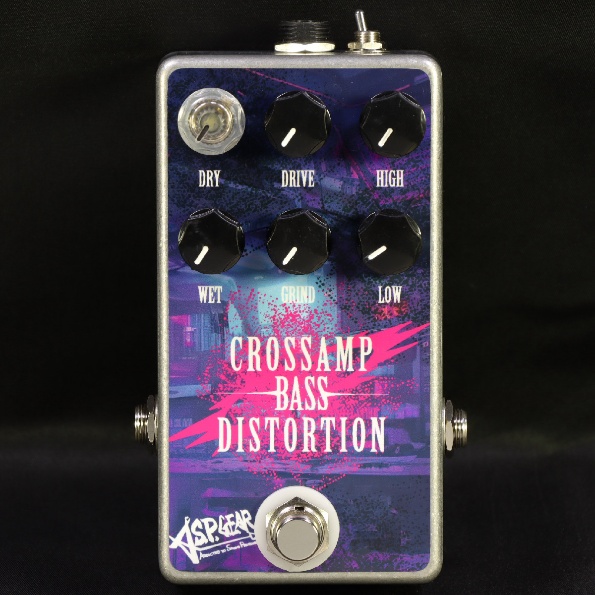 A.S.P. Gear CROSSAMP ベースエフェクター エフェクター』A.S.P.Gear CROSSAMP played by 中村さつき - YouTube