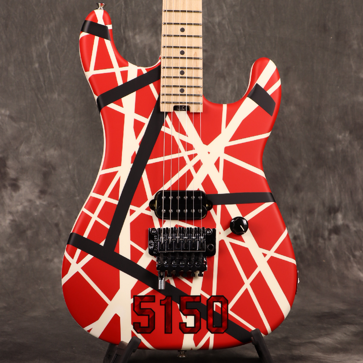 Transparent　EVH2116394]　Black　イーブイエイチ【3.54kg】[SN　Striped　5150　WEBSHOPクリアランスセール》EVH　Red　Stripe　White　Red　Series　イシバシ楽器