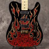 WEBSHOPꥢ󥹥Fender USA / James Burton Telecaster Red Paisley Flames ե3.55kg/̤Ÿʡ[S/N US21014358]