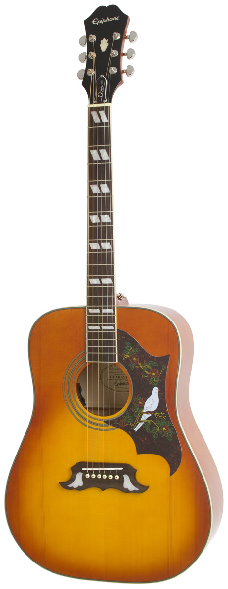 Epiphone / エピフォン Dove PRO/VB　エレアコ　ケース付き Amazon | EPIPHONE/DOVE STUDIO VB (Violinburst) (DOVE PRO