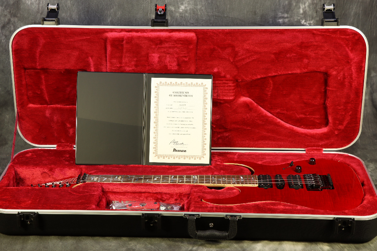 Ibanez j.custom RG8570-RS ハードケース付 Ibanezj.custom RG8570 -RS(Red Spinel)- Made In Japan-【金利0