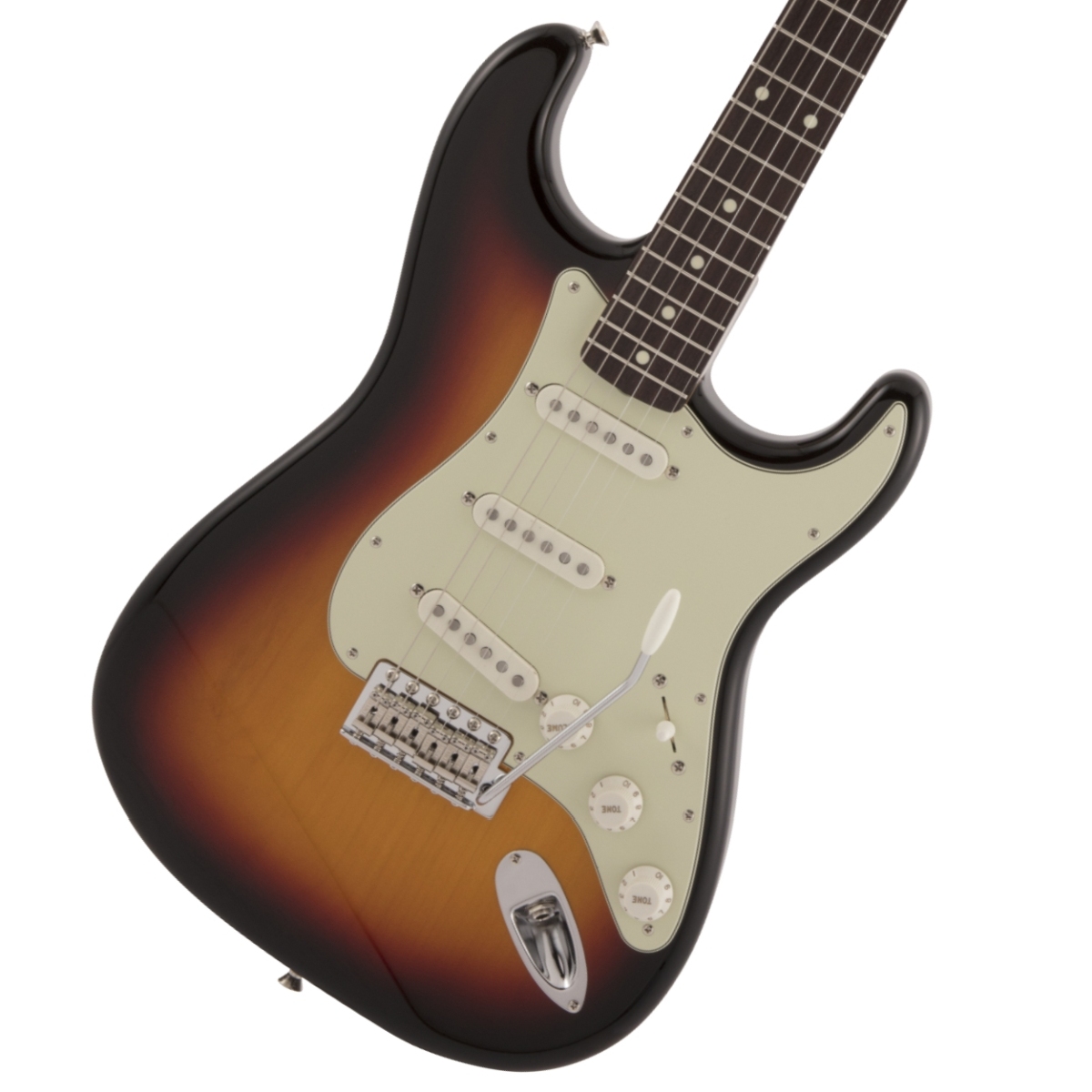 Made in Japan Traditional 60s Stratocaster Rosewood Fingerboard 3-Color Sunburst