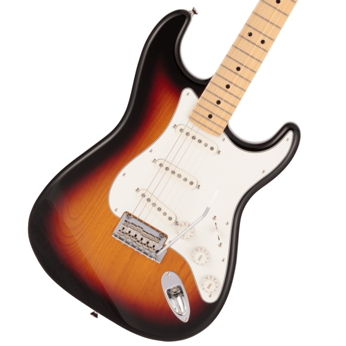 Made in Japan Hybrid II Stratocaster Maple Fingerboard 3-Color Sunburst