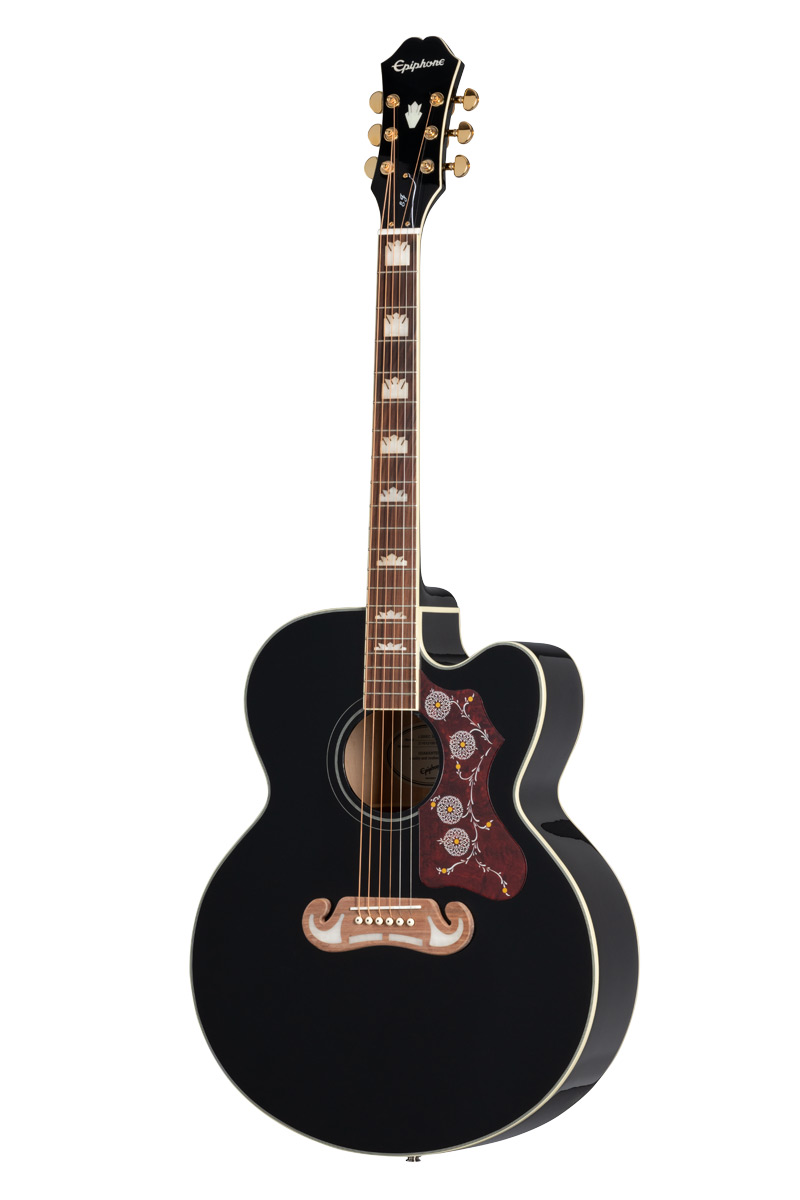 Epiphone / J-200EC Studio Black (EJ-200SCE) [2NDアウトレット