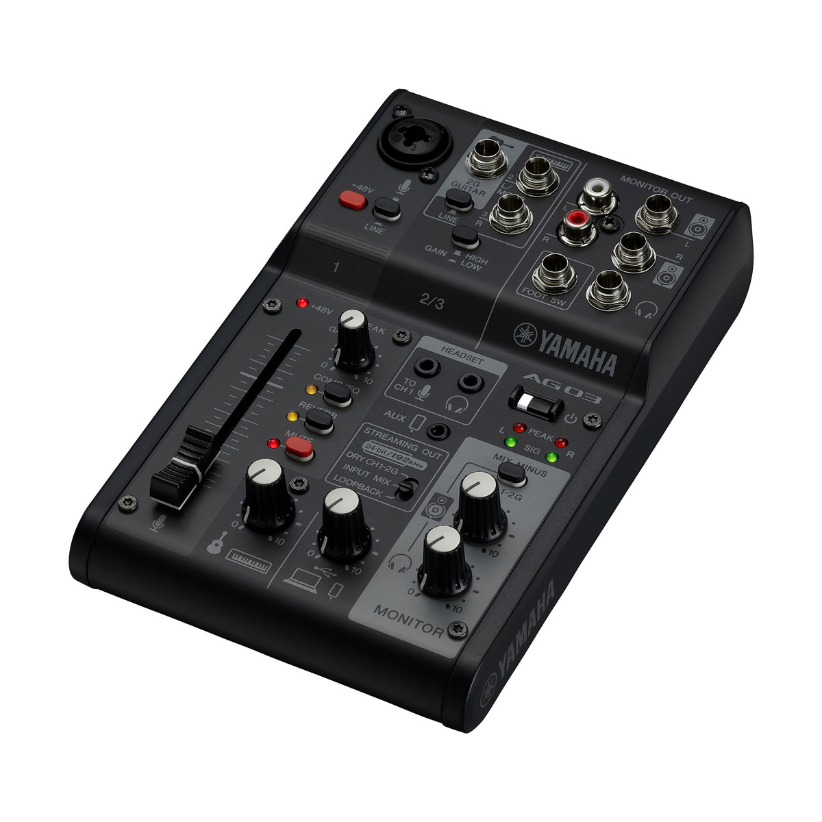 YAMAHA / AG03MK2 BLACK iPhoneユーザー向け 配信/DTMセット