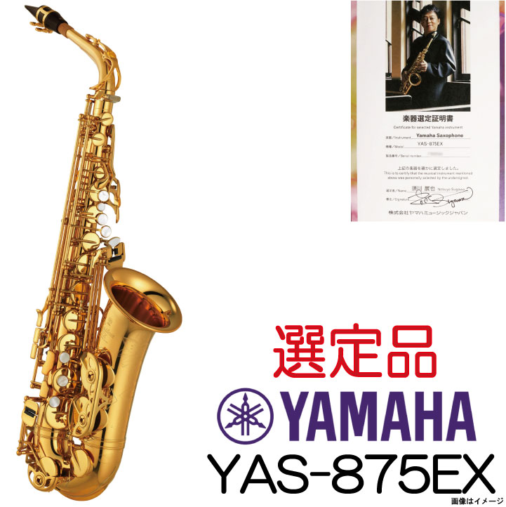 YAMAHA ヤマハ / 【選定品】 Alto YAS-875EX アルトサックス