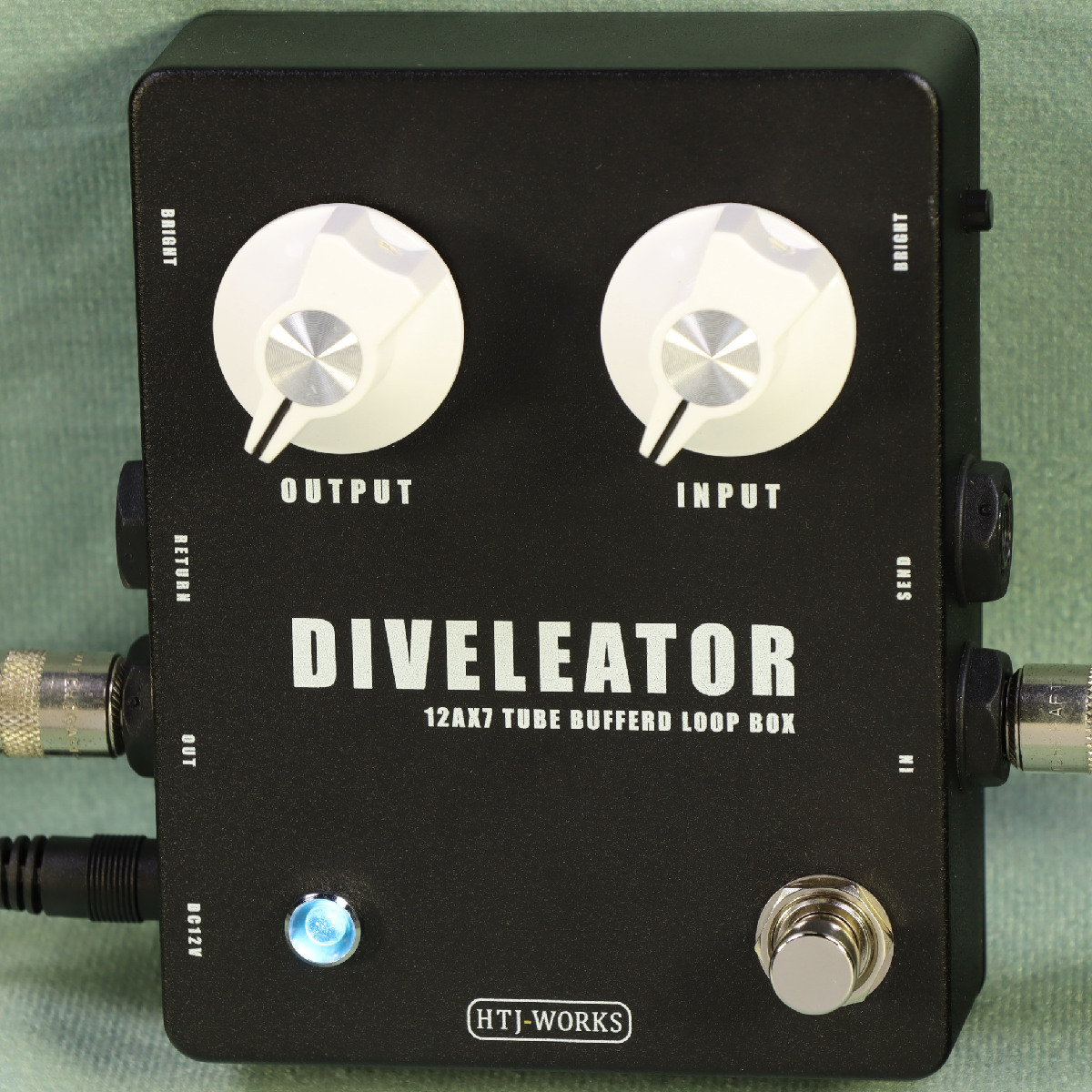 HTJ-WORKS / DIVELEATOR JJ 12AX7 Tube Bufferd Loop Box -White
