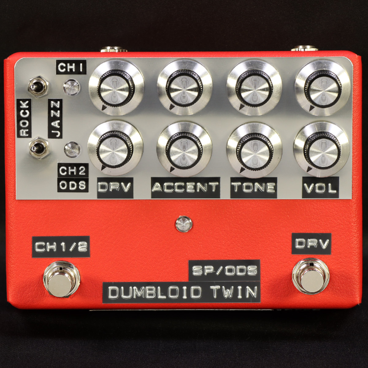 Shins Music / Dumbloid Twin SP/ODS Red Tolex with Jazz/Rock SW シンズミュージック  オーバードライブ