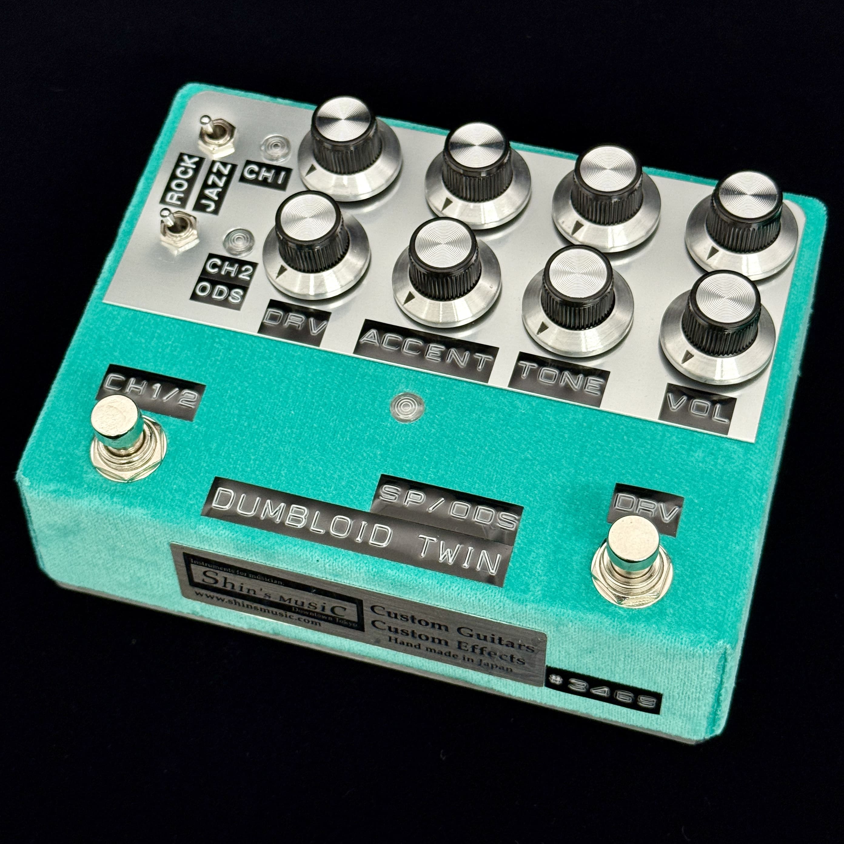 Shins Music / Dumbloid Twin SP/ODS Mint Green Velvet
