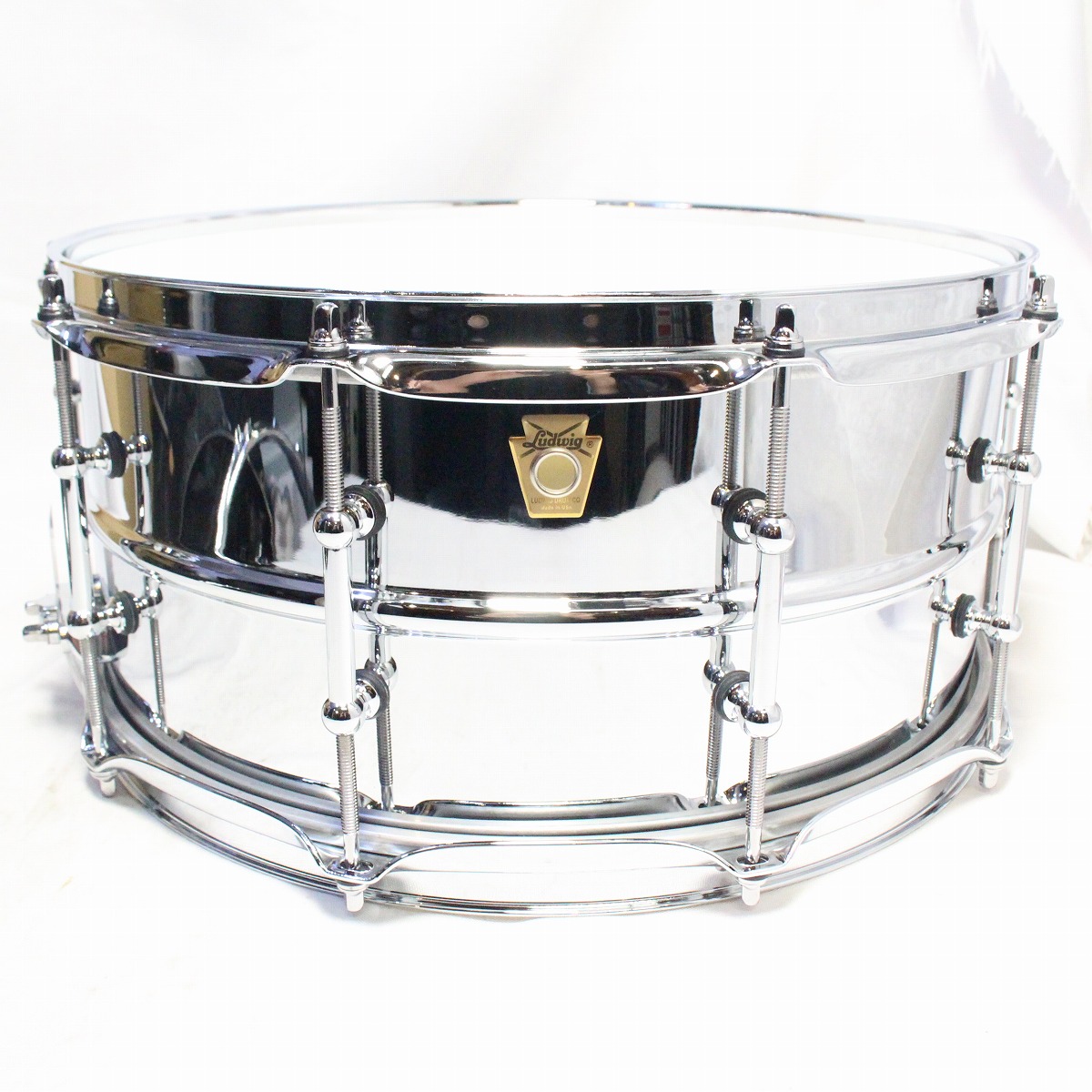 LUDWIG / LB402B Chrome Over Brass Tube lug 14
