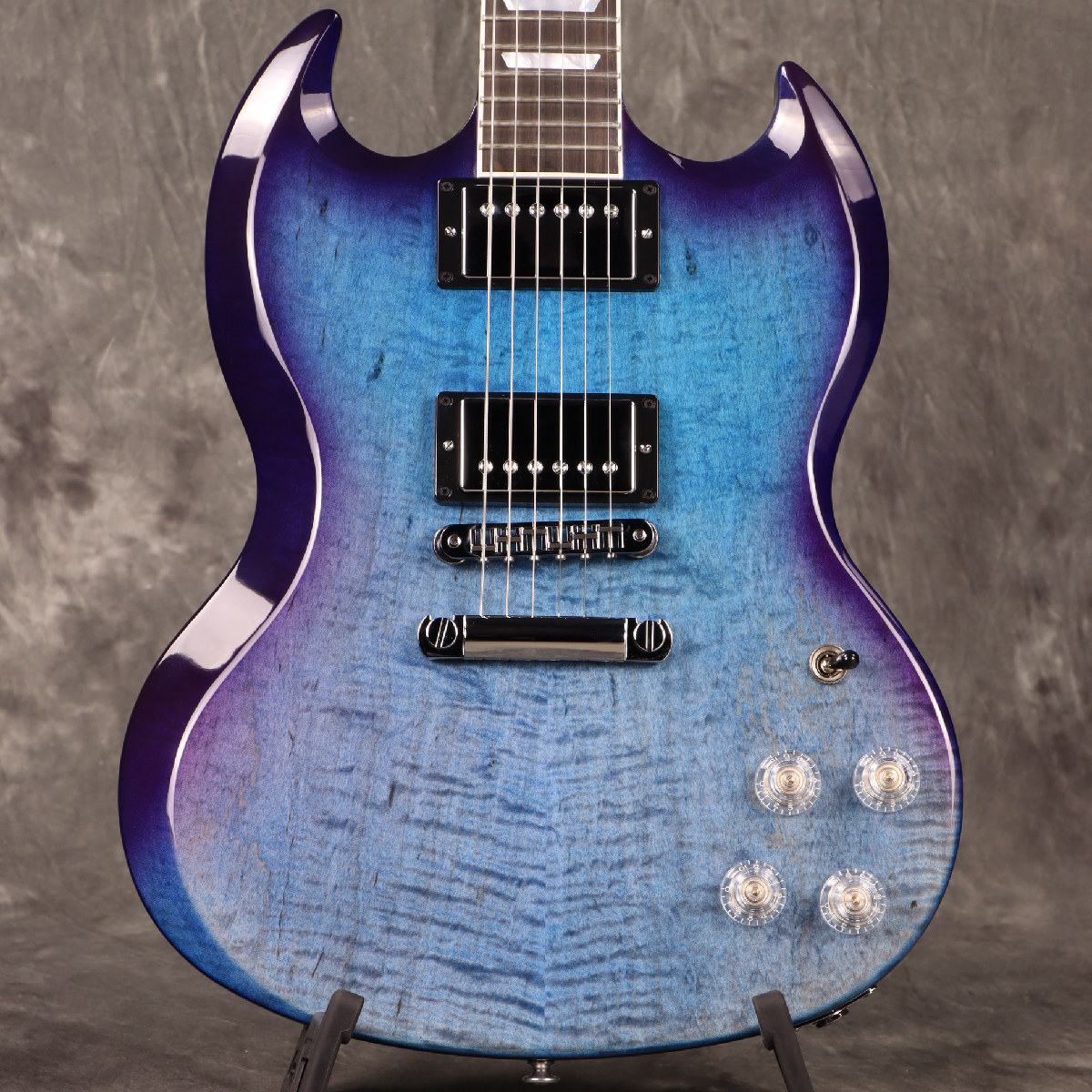 Gibson Custom SG Custom Exotic Quilted Top Whiskey Cobra