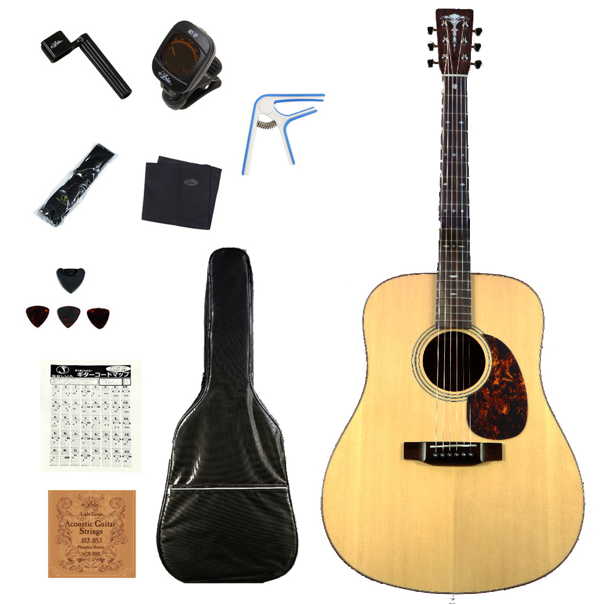 Selva / SD1800AS Natural Solid Sitka Spruce Top