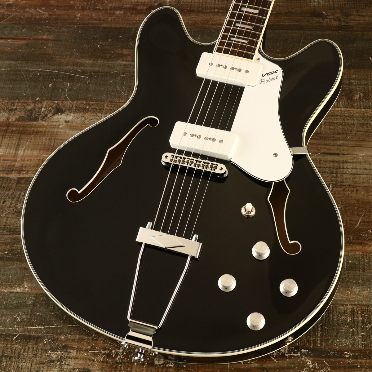 VOX / Bobcat V90 Black ボックス セミアコ エレキギター