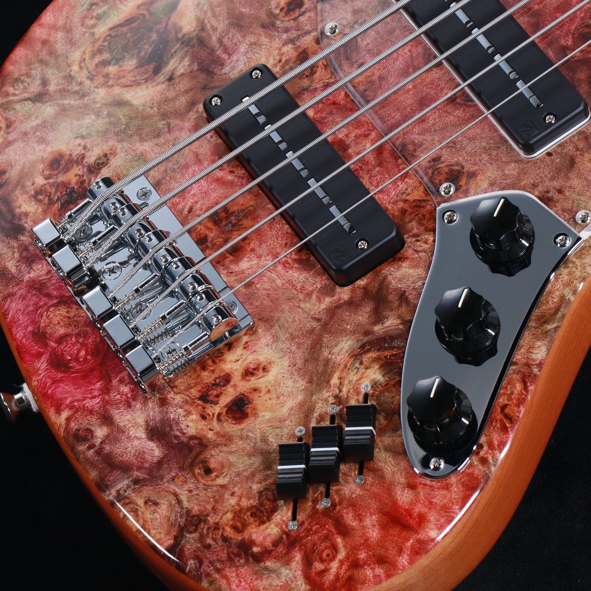 L.E.H. Guitars / The Offset 5 Poplar Burl Top【S/N #043