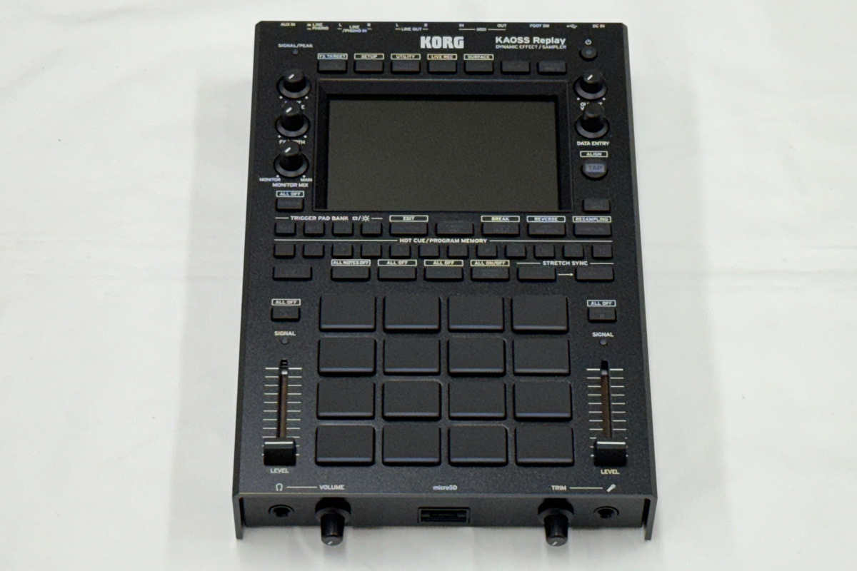 新品 KORG コルグ KAOSS REPLAY