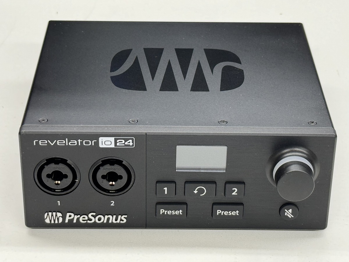 PreSonus Revelator 数少ない io24 オーディオインターフェース