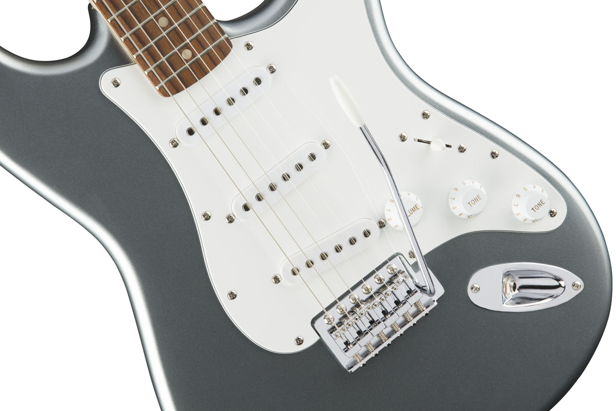 Squier by Fender / Affinity Stratocaster Slick Silver Laurel