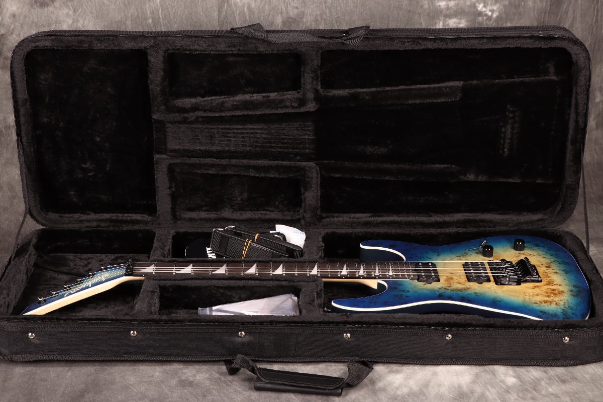 Jackson / MJ Series Dinky DKRP Transparent Blue Burst