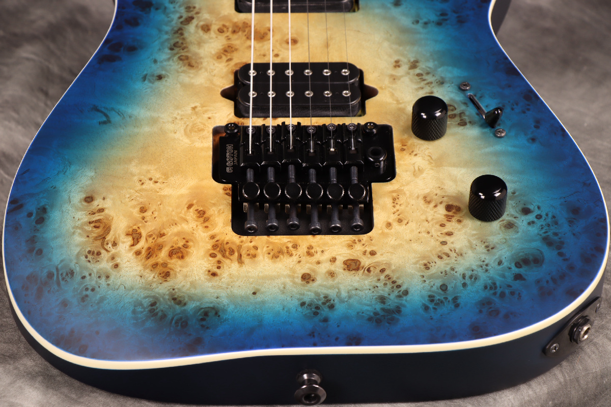 Jackson / MJ Series Dinky DKRP Transparent Blue Burst