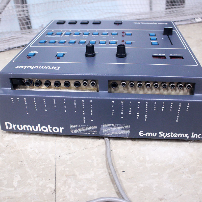 中古】 E-MU / Drumulator《05VG》【渋谷店】 | イシバシ楽器 中古】 E-MU / Drumulator《05VG》【渋谷店】 | イシバシ楽器