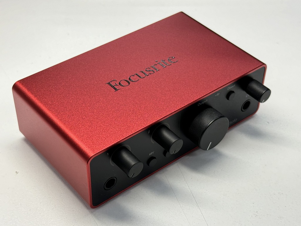 Focusrite フォーカスライト / Scarlett Solo gen4 2In/2Out USB