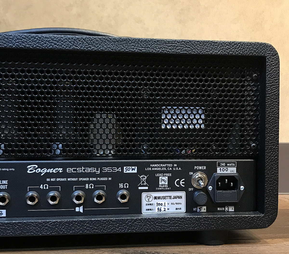 Bogner / ECSTASY 3534 50w | イシバシ楽器 Bogner / ECSTASY 3534 50w | イシバシ楽器