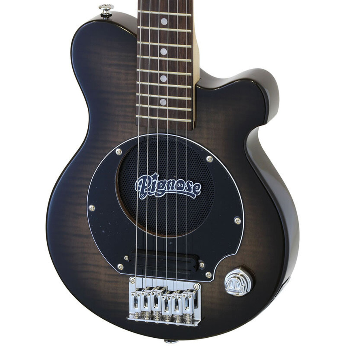 Pignose アンプ内蔵 ミニエレキギター PGG-200FM SBK Pignose PGG-200FM SBK スピーカー内蔵ミニエレキギター