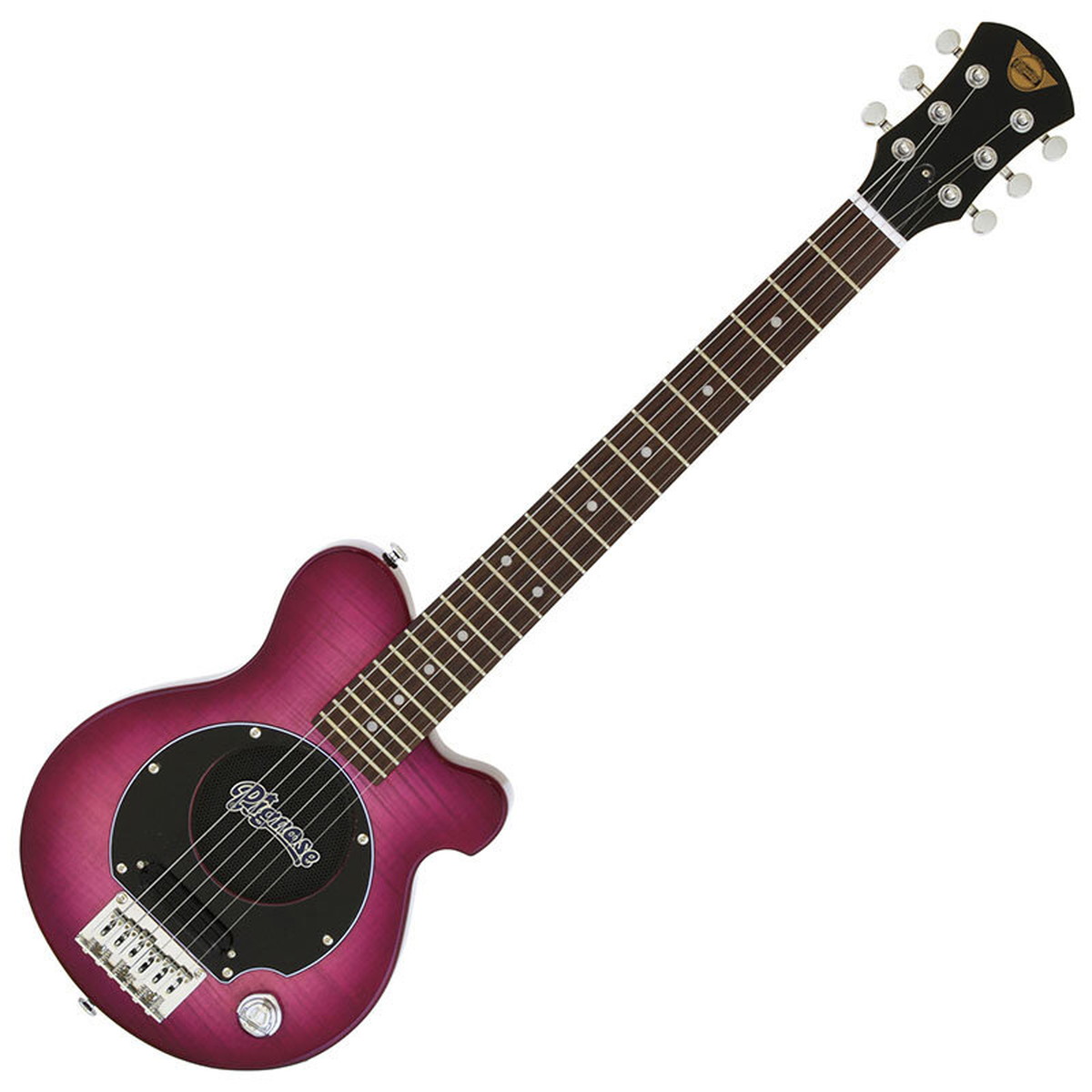 ピグノーズ［アンプ内蔵ギター］ PGG-259 BK ゴールドパーツ仕様 ミニギター】Pignoseギター、ベースが各種入荷しております