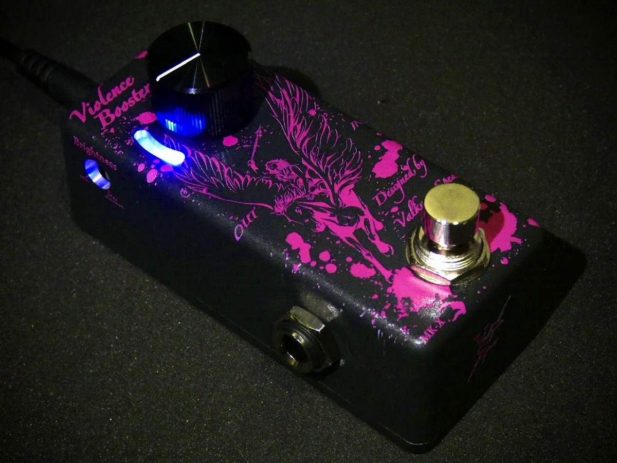 ギター valkyrie spear violence booster mk-X 54bf728d4cc0beab3c44c4e4109cda