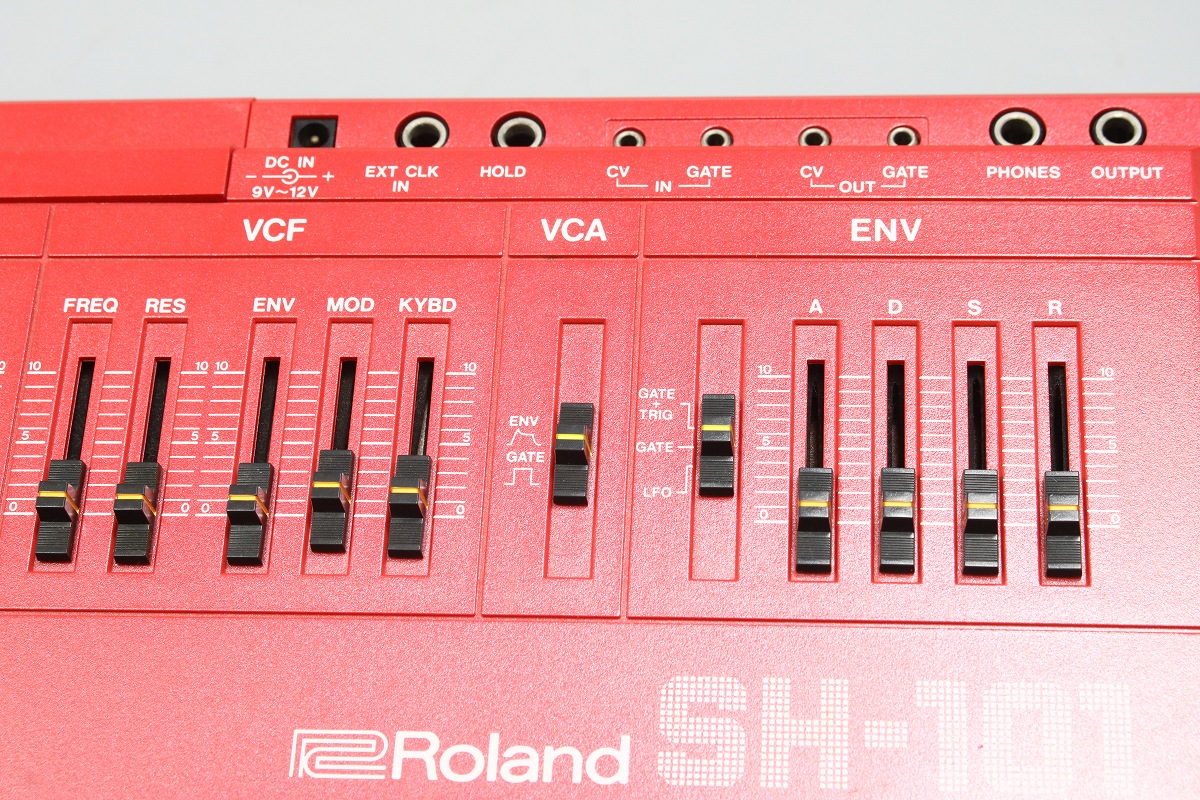 中古】 Roland / SH-101 Red w/MG-1 【VINTAGE】 【御茶ノ水本店