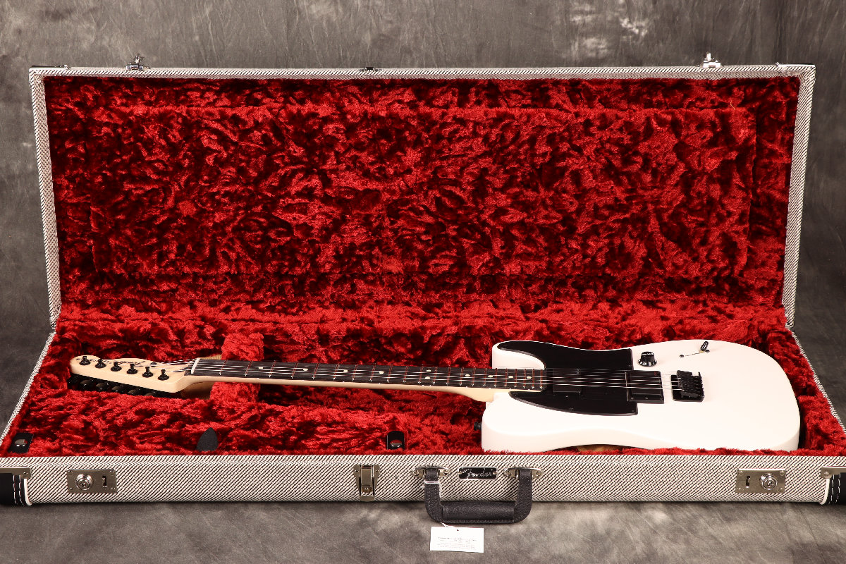 FenderMexicoテレキャスター jimRootモデル土日値下げ フェンダー Fender Jim Root Telecaster WHT エレキギター