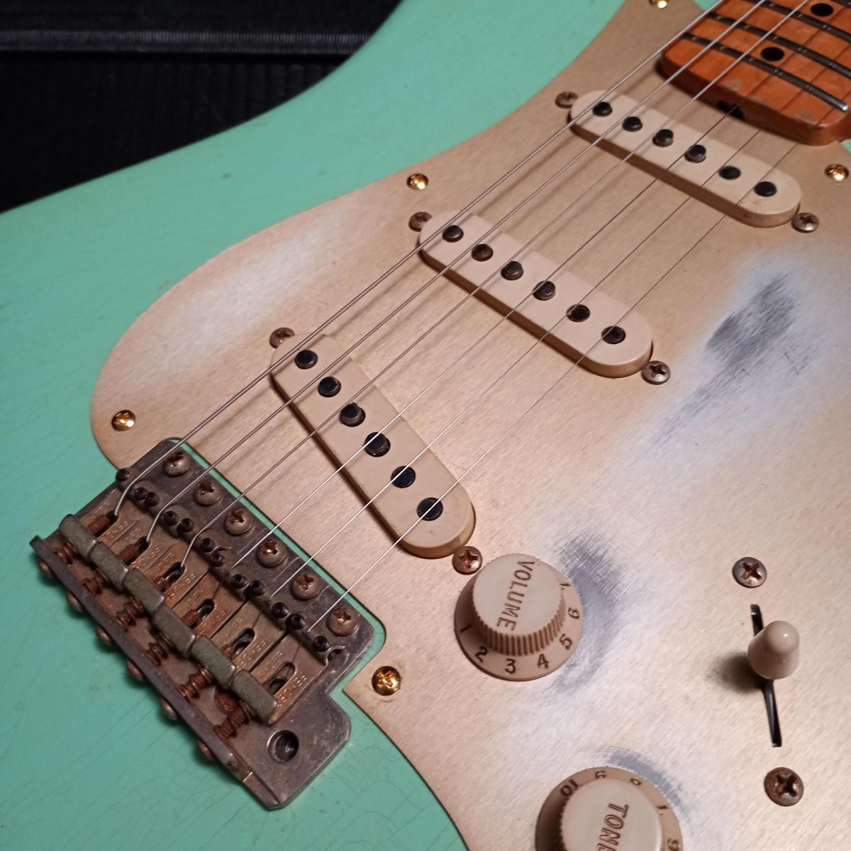 中古】Fender Custom Shop / 1956 Stratocaster Relic Gold