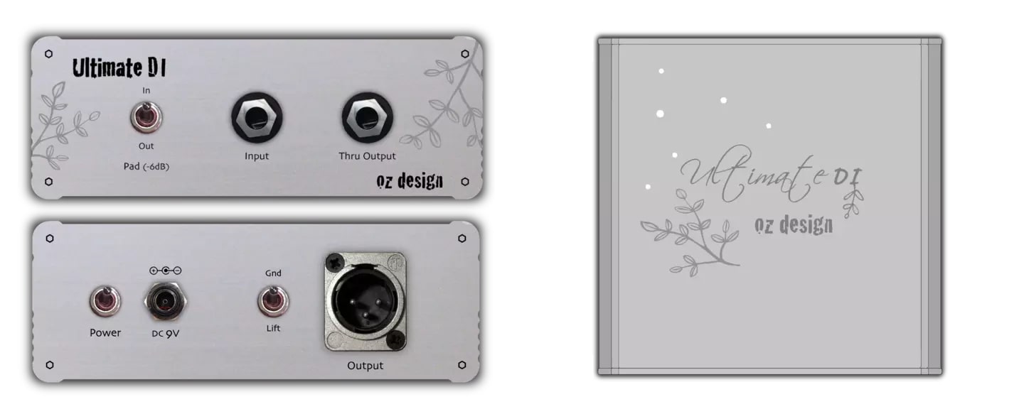 oz design / Ultimate DI アクティブDI ダイレクトボックス